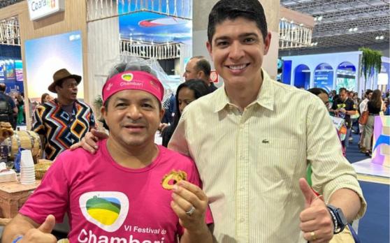 Prefeito Celso Morais leva Chambari para maior feira de turismo da América Latina